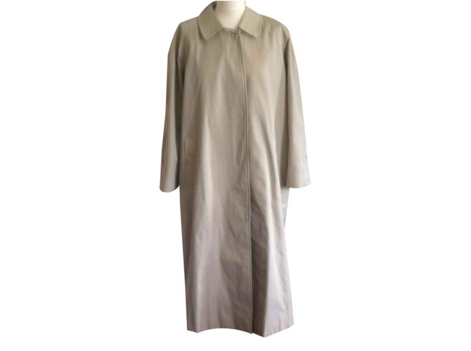 Burberry Trench coat Beige Cotton  ref.22659