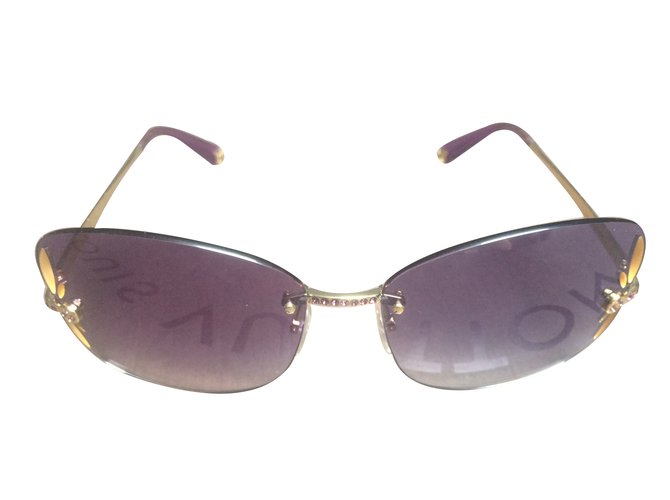 Louis Vuitton Gafas de sol Púrpura Vidrio  ref.22696