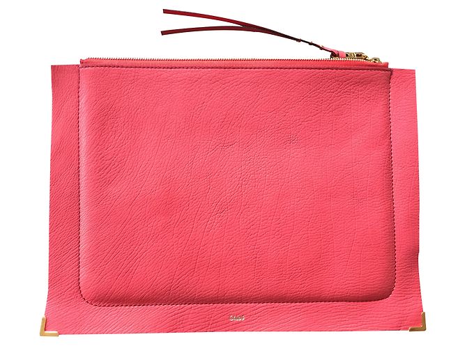 Chloé Pochette Rosa Pelle