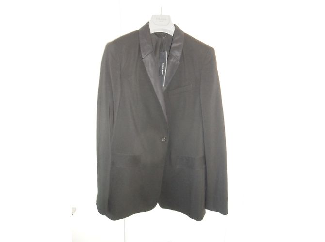 Damir Doma Giacca nera da uomo Nero