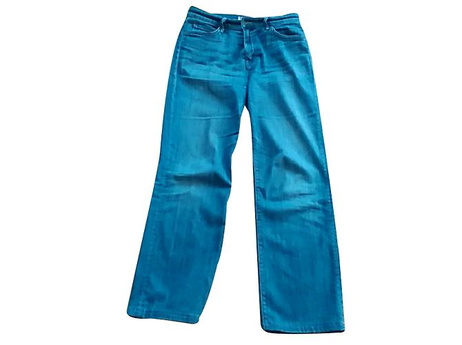 Mother Flared Jeans Blue Denim 28