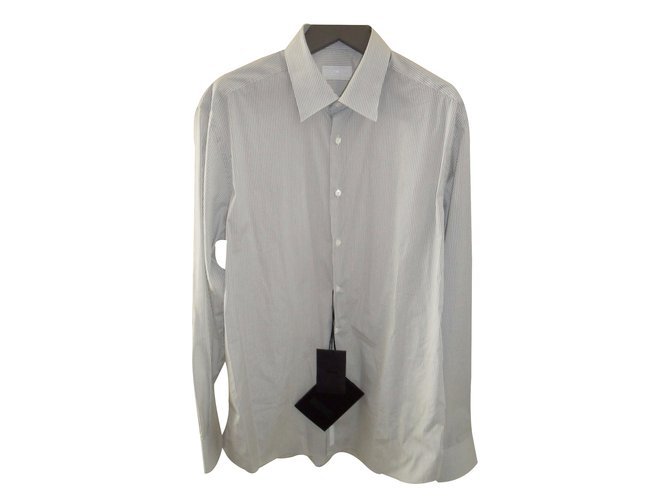 Prada Men's dress shirt Shirts Cotton 
