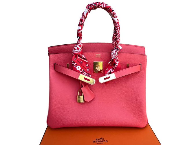 Hermès Birkin 30 Pink Leather  ref.23311