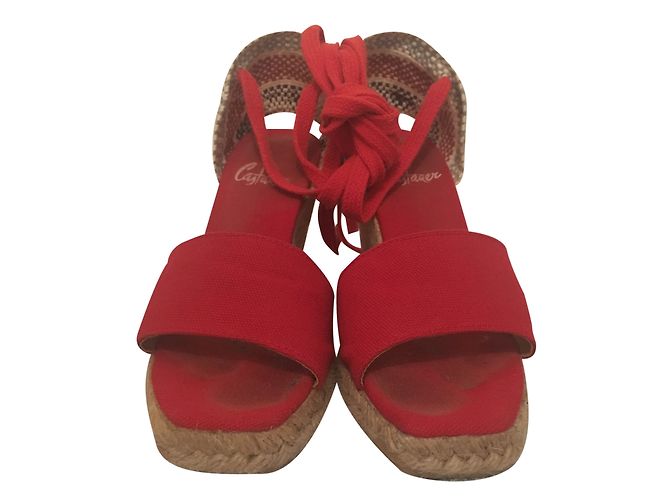 Castaner espadrillas Rosso