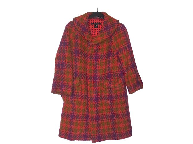 Cappotto Marc Jacobs in misto lana multicolore XS