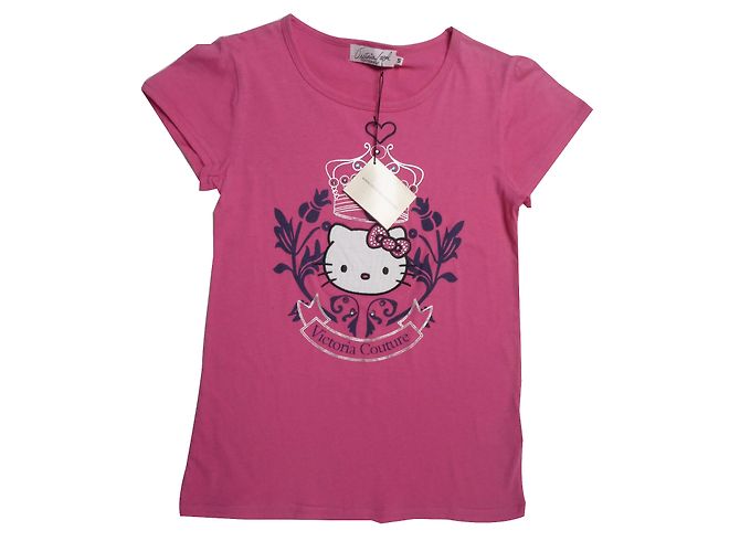 Camisa rosa Hello Kitty Victoria Couture de algodón