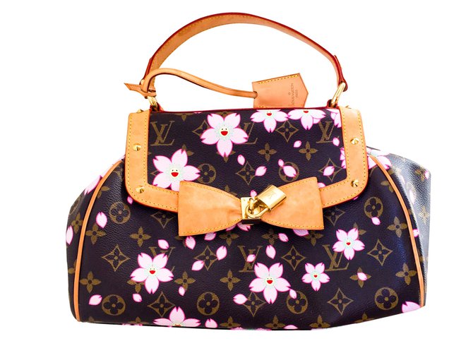 Louis Vuitton Murakami Handbags Leather Multiple colors ref.23654 - Joli Closet