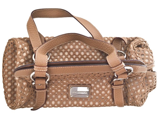 Dolce & Gabbana Handbag Cream Leather  ref.23656