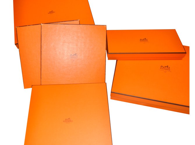 Hermès Décoration divers Orange  ref.23736