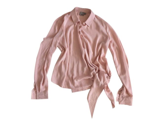 Asos T-Shirt Farbe Flesh aus Polyester Größe 38 Fleisch