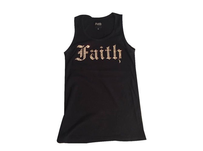 Faith Connexion tank top Black Cotton ref.23848 - Joli Closet