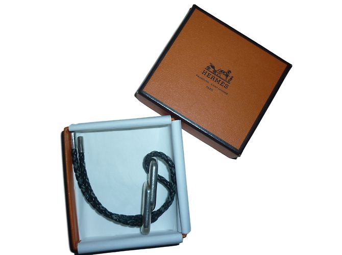 Hermès Keyring Noirmoutier Black