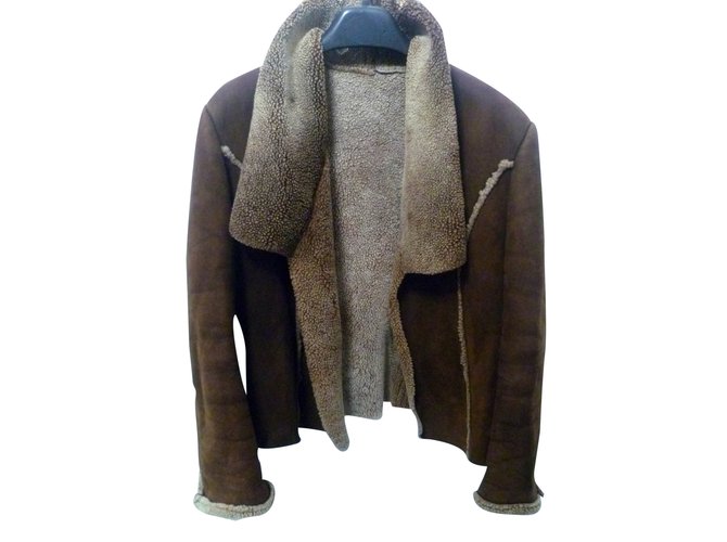 Autre Marque Jacket Le Renard Brown Fur  ref.23961