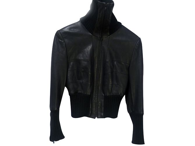 Autre Marque Biker jackets Le renard Black