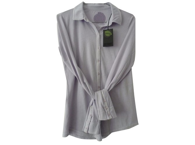 Closed Light parma shirt Purple Cotton  ref.24086