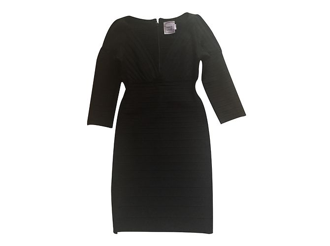 Herve Leger Kleid schwarz Bandage