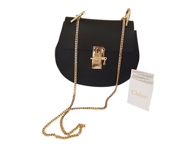 Chloé DREW Medio Nero Pelle