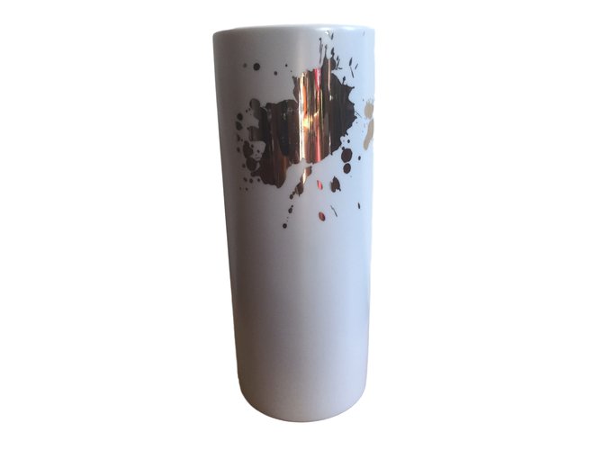 Dior Vase Argenté  ref.24196