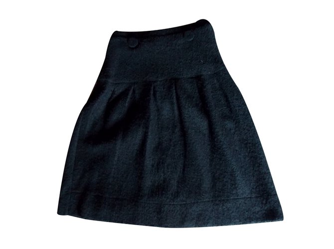 Claudie Pierlot Skirt Black Wool  ref.24250