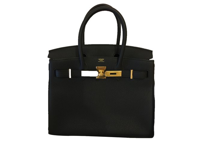 Hermès Birkin Black Leather  ref.24294