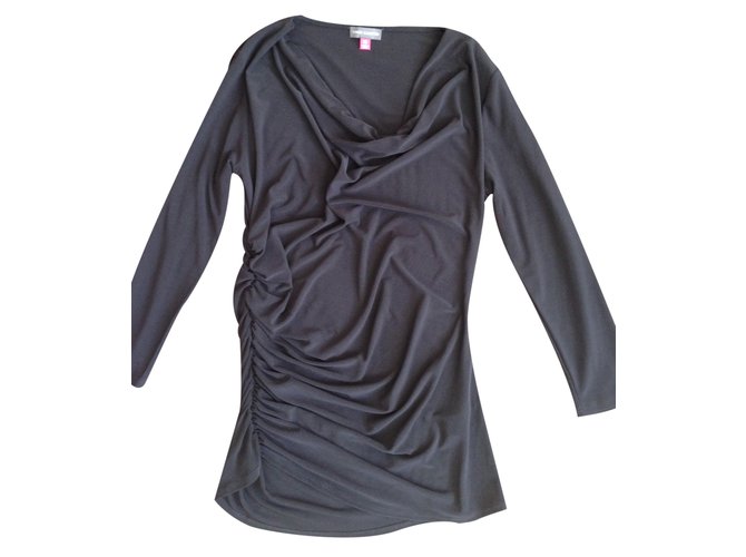 Vince Camuto Top Polyester Noir  ref.24302