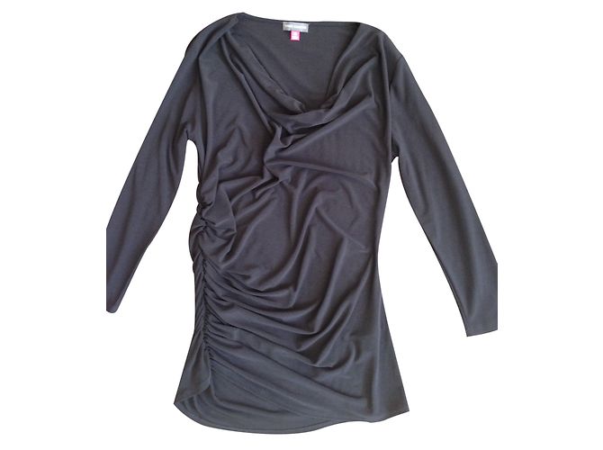 Vince Camuto Schwarzes Polyester Top XS