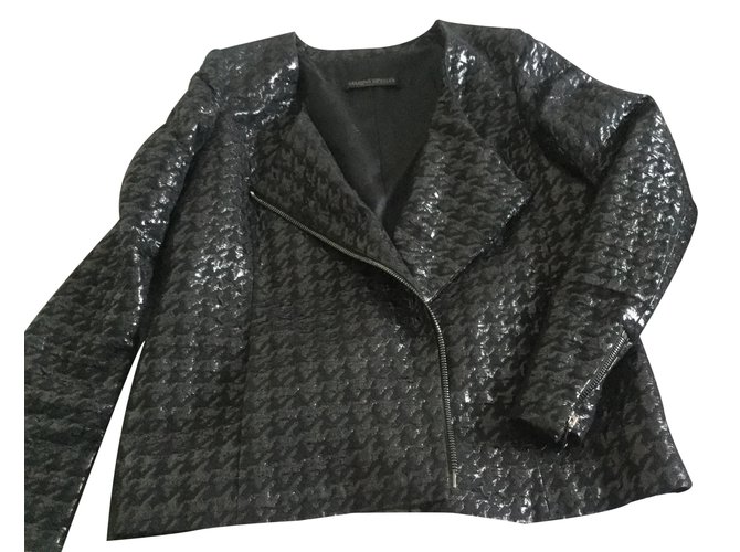 Marina Rinaldi Jacket Black Cotton  ref.24309