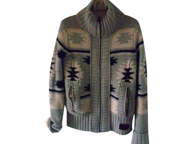 Superdry Jacke Mehrfarben Wolle