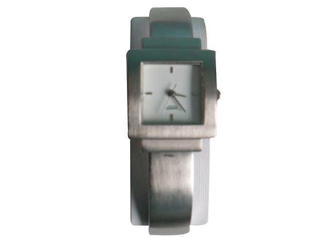 Cyrillus Uhr Silber Grau