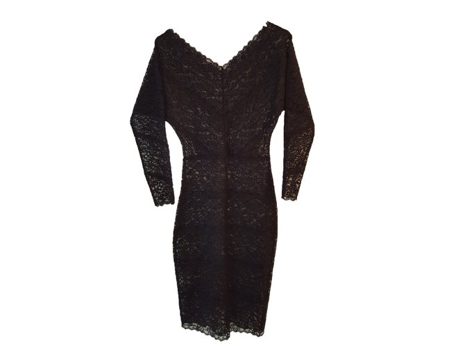 Chantal Thomass Dress Black Lace  ref.24517