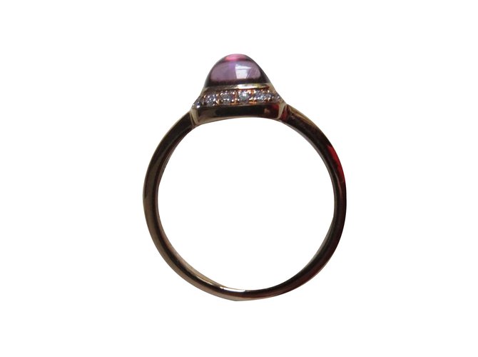 Fred anillo Púrpura Oro rosa  ref.24557