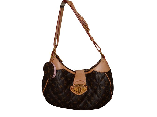 Louis Vuitton Handbag Brown Leather  ref.24581