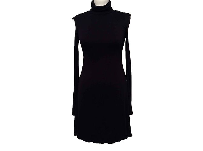 Patrizia Pepe Kleid aus Viskose Dunkelblau