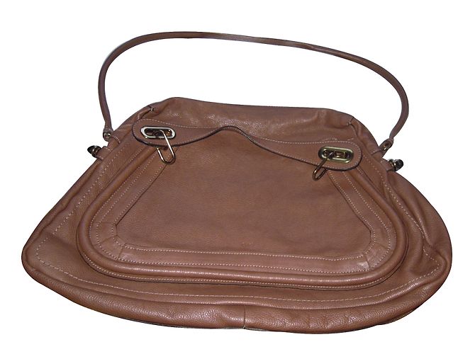 Bolsa Chloé Paraty Marrom de Couro