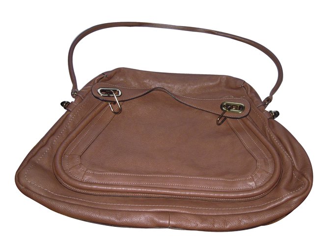 Chloé Handbag Brown Leather  ref.24897