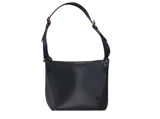 Louis Vuitton Mandara PM Blue Leather  ref.24943