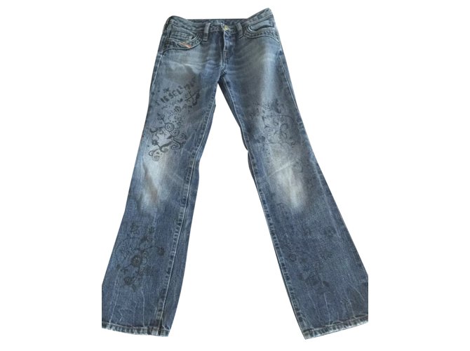 Diesel Jeans Azul John  ref.25180