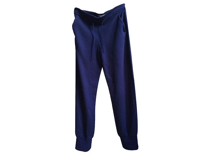 Pantalones Sonia Rykiel Púrpura de Algodón