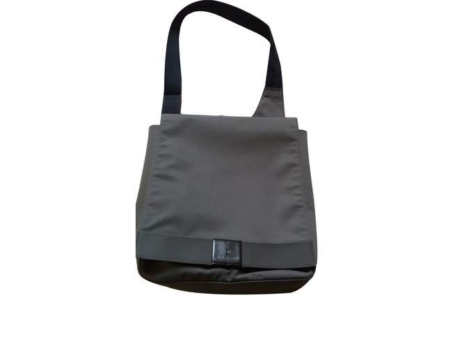 Le Tanneur Bag Grey Cloth  ref.25354