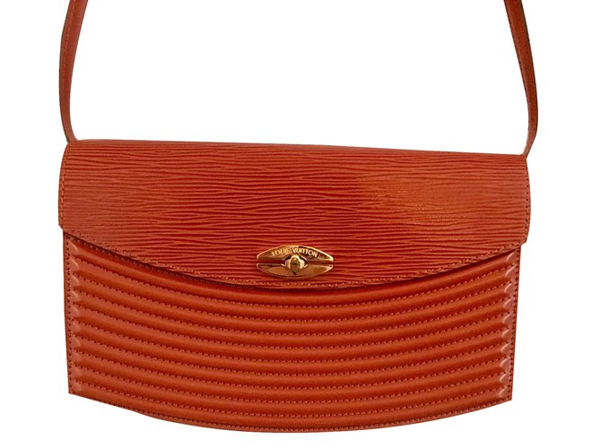 Louis Vuitton Handbag Caramel Leather  ref.25366