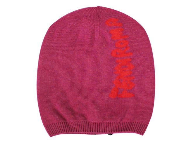 Fendi Hat Pink Wool  ref.25477