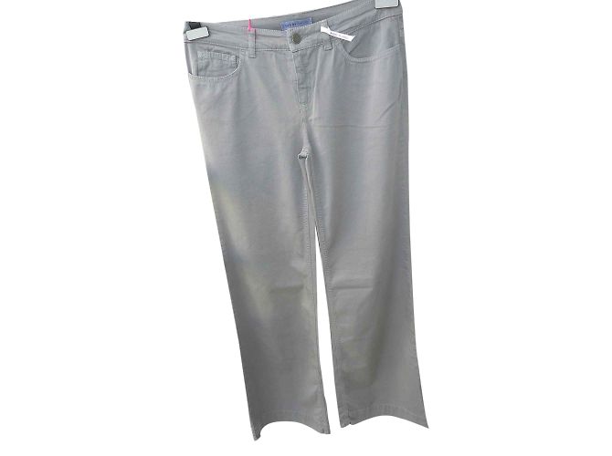 See by Chloé Grey Flared Cotton Pants