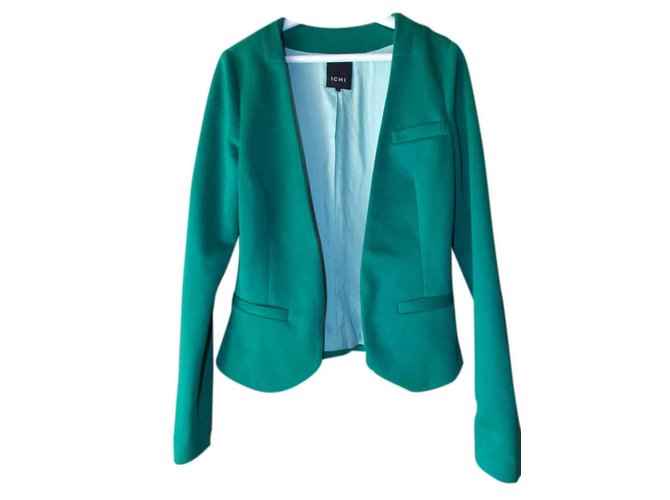 Ichi Jacket Green Polyester  ref.25658