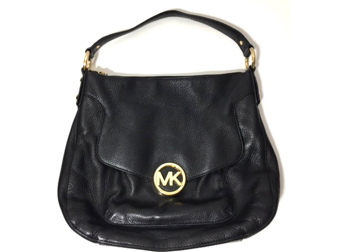 Michael Kors Handbag Black Leather  ref.25712