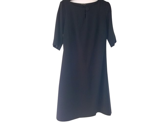 La Fée Maraboutée Robe Polyester Noir  ref.25744