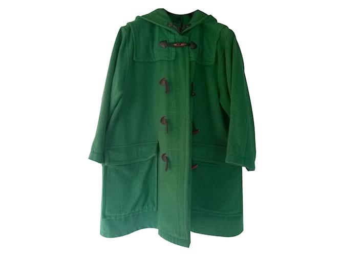 Jean Paul Gaultier Coat Green Wool  ref.25746