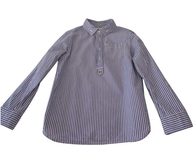 Scotch Shrunk Cotton shirt Blue  ref.25826