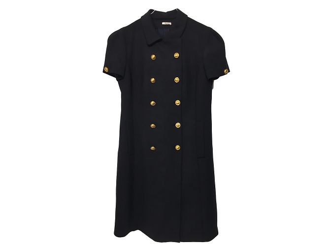 Miu Miu Militärisches Mantelkleid