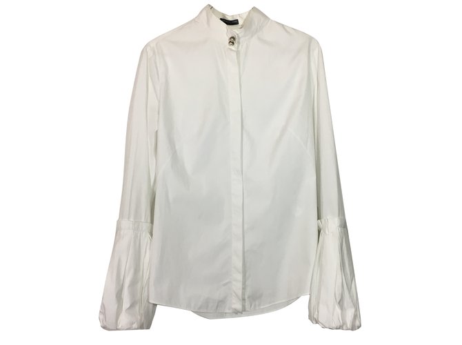 Alexander Mcqueen Camicia Bianco Cotone  ref.25868