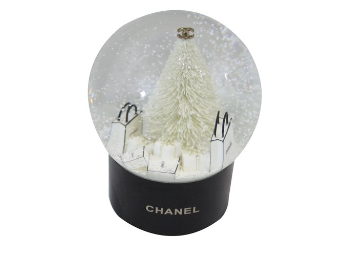 Chanel Boule à neige Synthétique Multicolore  ref.25894